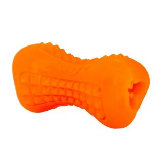Rogz Yumz Small 88mm Treat Dog Toy, Orange