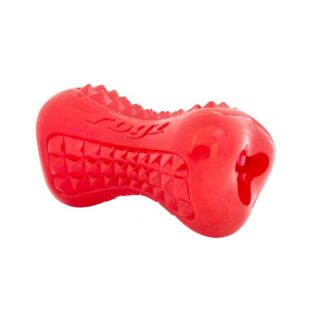Rogz Yumz Medium 116mm Treat Dog Toy, Red