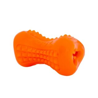 Rogz Yumz Medium 116mm Treat Dog Toy, Orange