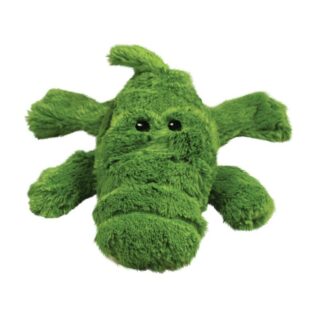 Kong Cozie Green Ali the Alligator Plush Toy, Small