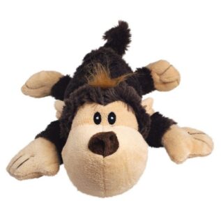 Kong Cozie Brown Funky Monkey Plush Toy, Small