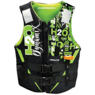 H2O Dynamix 2X-Large Green Neoprene Life Jacket