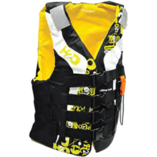 H2O Dynamix X-Large Yellow Nylon Life Jacket