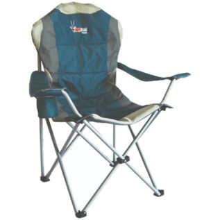 Afritrail Slate Blue Roan Deluxe Camping Chair
