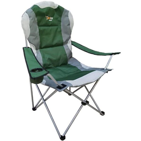 Afritrail Roan Padded Camping Chair - Green
