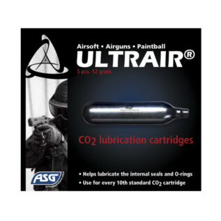 ASG UltraAir 5-Pack 12g CO2 Lubrication Cartridges