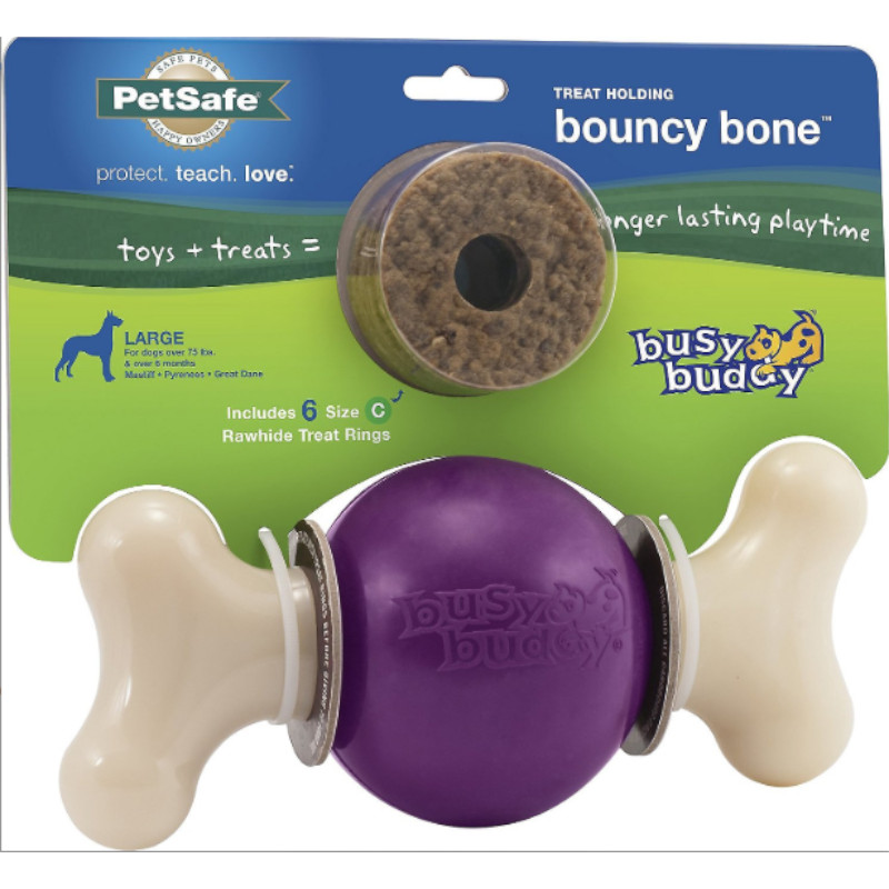 Busy Buddy Large Bouncy Bone Dog Toy