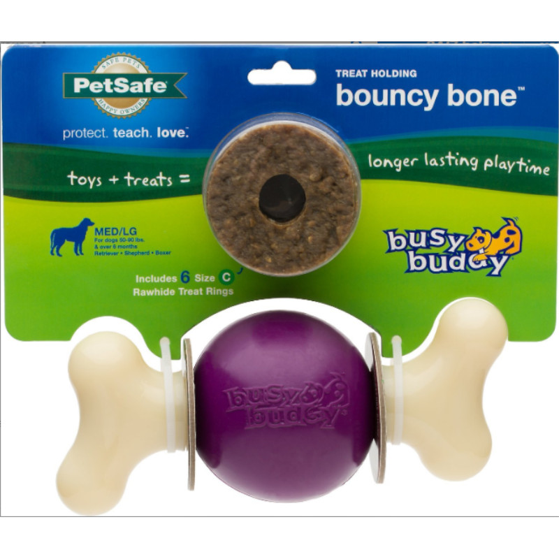 Busy Buddy Medium/Large Bouncy Bone Dog Toy