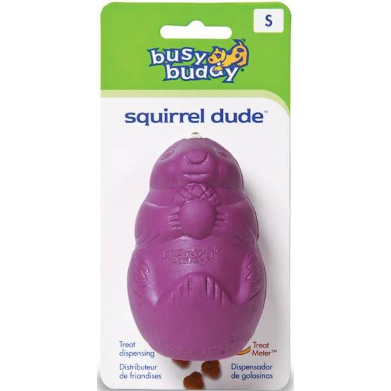 Busy Buddy Small Squirrel Dude Dog Toy