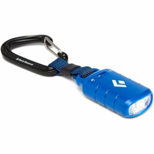 Black Diamond Ion Keychain Light - Aqua Blue