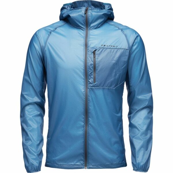 Black Diamond Mens Distance Wind Shell Jacket - Small/Astral Blue