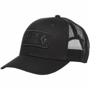 Black Diamond Trucker Hat - Black/Black