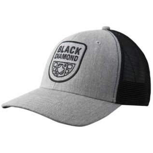 Black Diamond Trucker Hat - Heathered Aluminium/Black