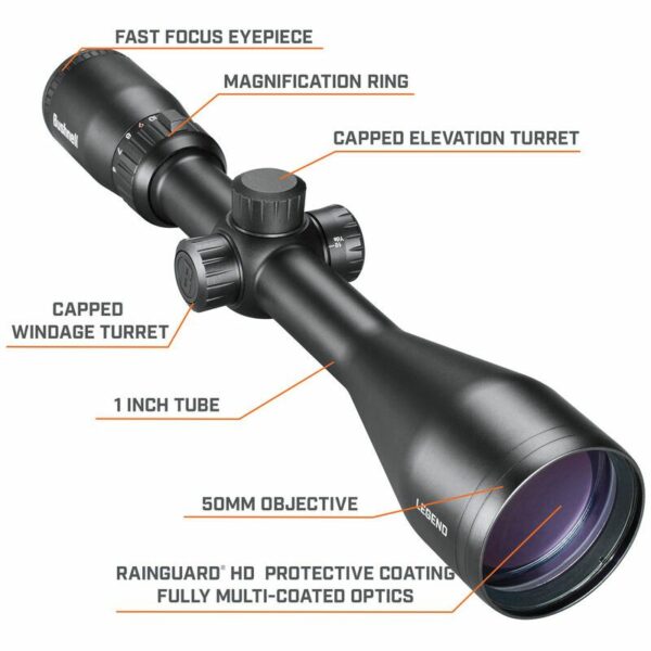 Bushnell Legend 6-18x50 Riflescope - DOA QBR