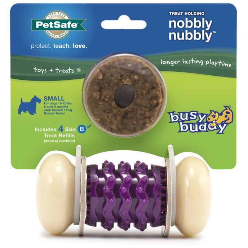 Busy Buddy Medium Nobbly Nubbly Rawhide Dog Toy