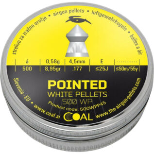 Coal Hunting Line 4.5mm Pointed White 500 Pellets