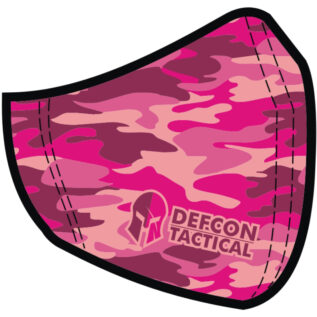 DEFCON Tactical Face Mask - Pink Camo
