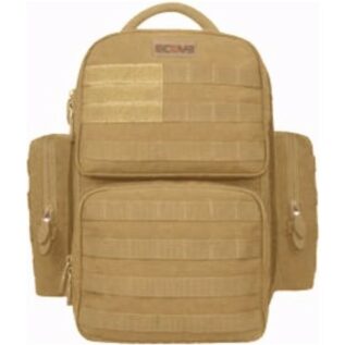 EcoEvo Tactical Elite Backpack - Tan, L