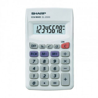 Sharp EL-233SB LB Pocket Calculator