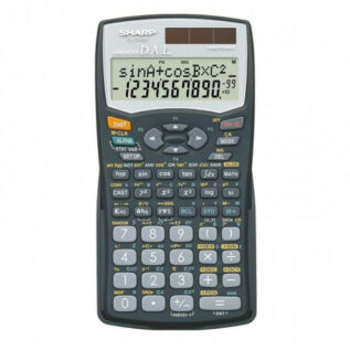 Sharp EL506 W-BK Scientific and Matrix Solver Calculator