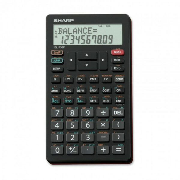 Sharp EL738 Advanced Financial Calculator
