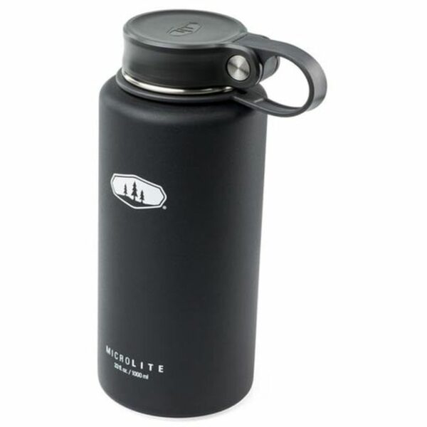 GSI Microlite 1000 Twist Vacuum Bottle - Black