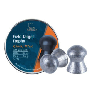 H&N 4.5mm 500 Field Target Trophy Round Pellets
