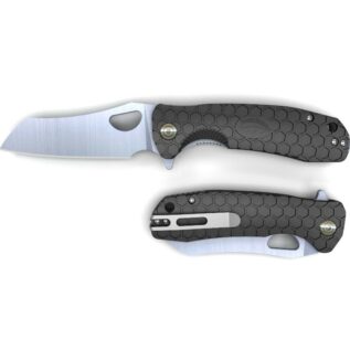 Honey Badger Small D2 Wharncleaver Folding Knife - Black
