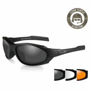 Wiley X XL-1 AD Commercial Smoke-Clear-Rust Matte Black Frame