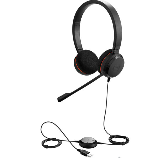 Jabra Headset - Corded - Evolve 20