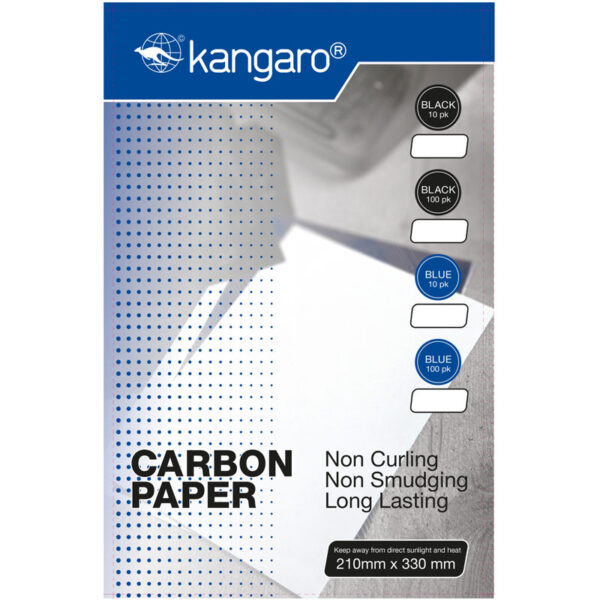 Kangaro Carbon Paper - Blue (100 Pack)