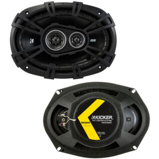 Kicker DC69304 6x9" Coaxial 3-Way Speaker 4-ohm