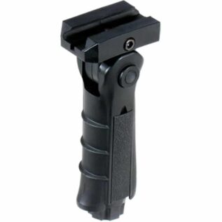 Leapers UTG Ambidextrous 5-position Foldable Foregrip - Black