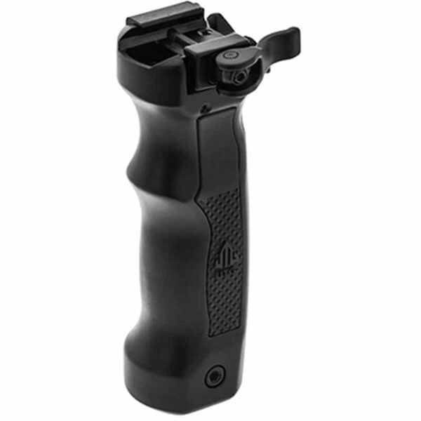 Leapers UTG D Grip Quick Release Deployable Bipod - Black
