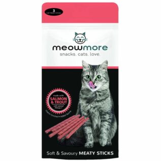 MeowMore Salmon & Trout Cat Treats - Bulk Box of 35
