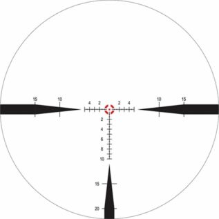 Nightforce NX 8 1-8X24MM F1 ZS MIL-RAD Riflescope
