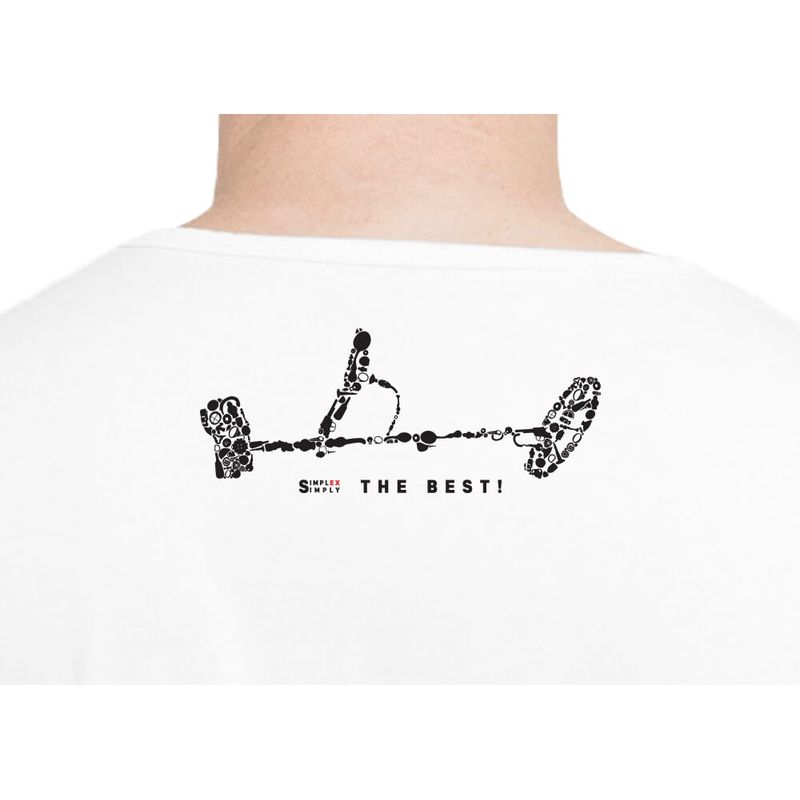 Nokta Makro Simplex+ T-Shirt (White/Medium)