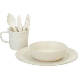 Oztrail Hikers Dinner Set - Bamboo