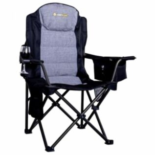 OZtrail Big Boy Arm Chair - Black