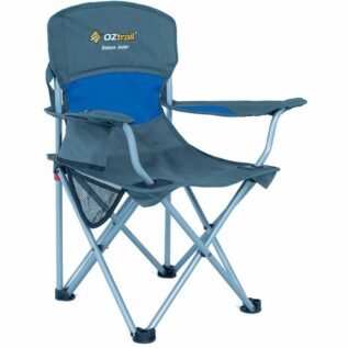 OZtrail Junior Deluxe Arm Chair - Blue
