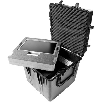 Pelican Waterproof Cube Case - 0370 (Black)