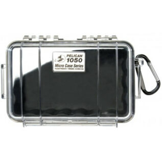 Pelican - 1050 Micro Case with Liner (Black/Clear)