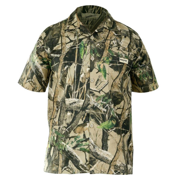 Sniper Africa Mens 3D PH Short Sleeve Shirt