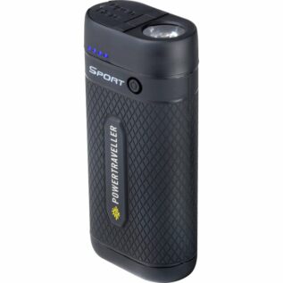 PowerTraveller Sport 25 6700mAh Portable Power Bank with Flashlight