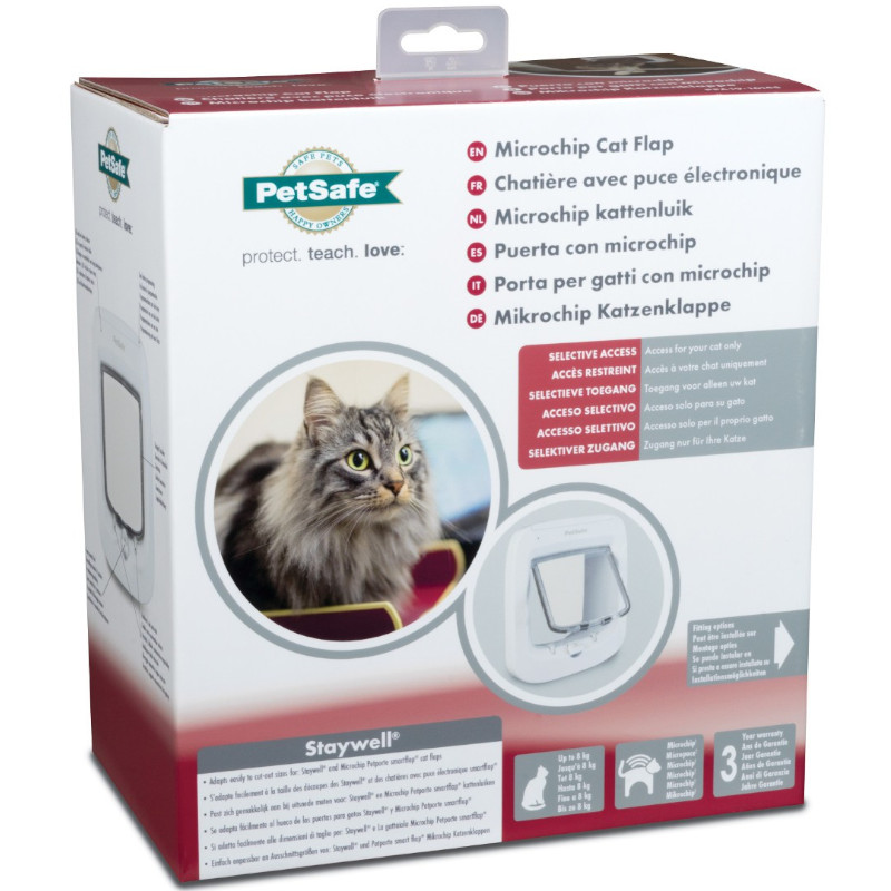 PetSafe White Microchip Cat Flap