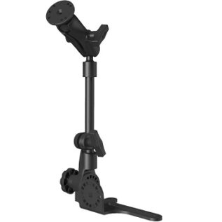 RAM Universal No-Drill RAM POD HD Vehicle Mount with Double Socket Arm & 6.3cm Round Base AMPs Hole Pattern