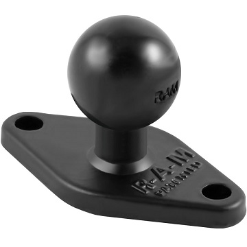 RAM 62cm x 33cm Diamond Ball Base with 2cm Ball