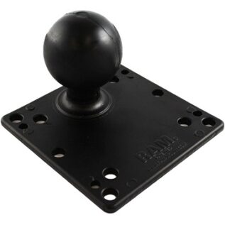 RAM 12cm Square VESA Plate with D Size 5.7cm Ball & Steel Reinforcement