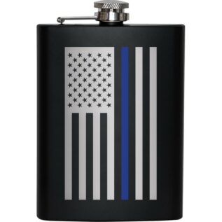 Rothco Blue Flag Stainless Steel Flask