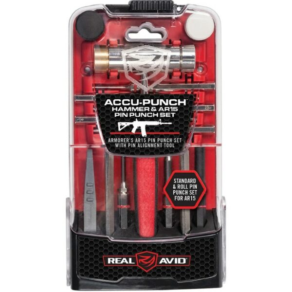 Real Avid Accu-Punch Hammer & AR-15 Pin Punch Set